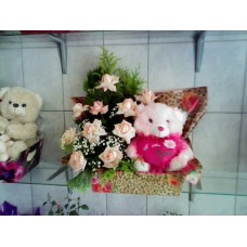 Cesta com urso