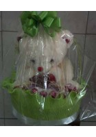 Cesta com Pelúcia